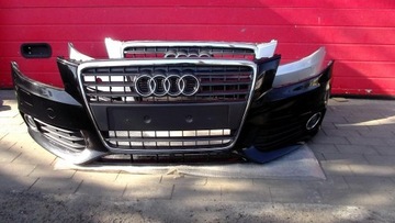 Бампер audi a4 b8 8k0 08-11 омивачі pdc комплектний фото №1