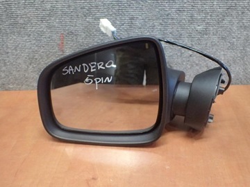 Дзеркало ліві dacia sandero 08-12 5pin фото №1