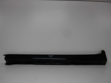 Volvo xc90 i рестайлінг поріг планка порогова ліва накладка чорна фото №1