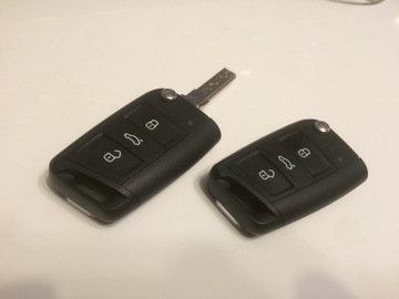 Ключ pilot skoda octavia оригинал фото №1