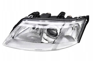 Saab 93 9-3 03-07 лампа фара левый новый depo^ фото №1