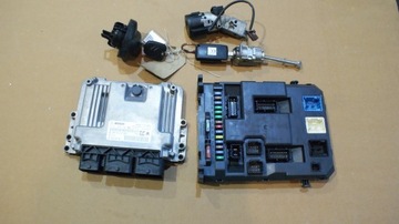 Citroen c3 ii 1.4 vti компьютер замок зажигания набор 2kl фото №1