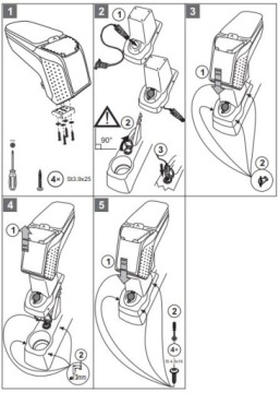 подлокотник Dacia 2017- Armster 2