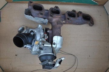 Turbocharger alhambra seat altea leon 2, 0 tdi 140 km guarantee. included original, фото