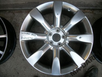 Диск nissan infiniti 5x114, 3 8x20 et40 40300-cg225, фото