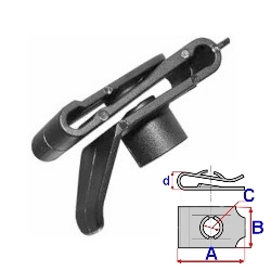 Clip zakola mazda toyota corolla hilux b22049, фото