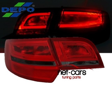 Rear lights audi a3 8p 09 - neon restyling sportback cd, фото