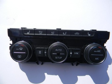 Ap air conditioner control panel 5g0907044s vw golf vii, фото