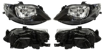 Headlights seat ibiza 08-12 h4 depo left+ r 2pcs, фото