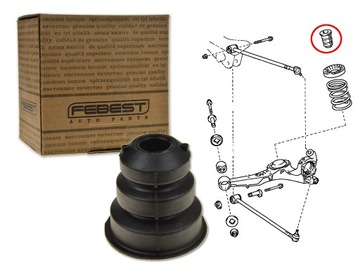 Febest td-sxa10r проставки (распорки) резиновый, подвеска, фото