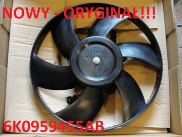 Radiator fan 6k 6k0 6k0959455ab ibiza 2, фото
