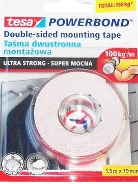Double-sided tape tesa 19 mm x 1, 5 m, фото