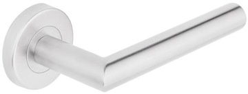 Inner handle metal - bud short sign, round sign, фото