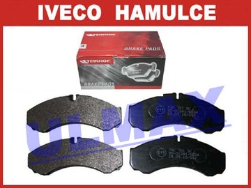 Колодки тормозное iveco daily 35s9-s15 2000-06 перед., фото