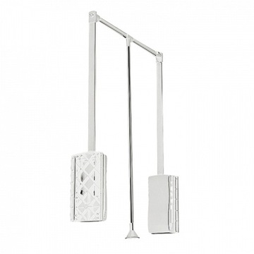Pantograph strong thrust to cabinets - white 92-124 centimeters, фото