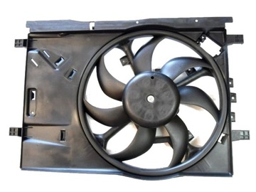 Radiator fan opel corsa d з air conditioner, фото