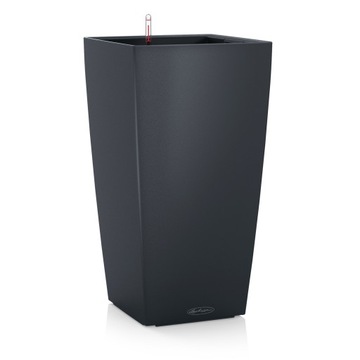 Flowerpot lechuza cubico color 40 gray slate, фото