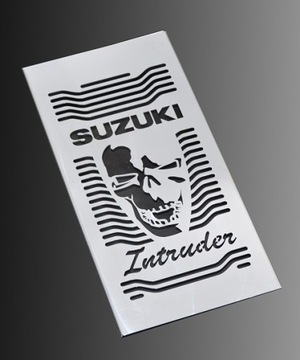 Protection radiator suzuki intruder m 800 skull, фото