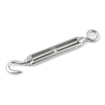 Screw bench press stainless steel a4 v4 oko-hook m4 5 pcs., фото