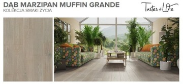 Plank barlinecka - oak marzipan muffin grande, фото