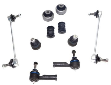 Set suspensions front renault clio 3 mk-wheelbarrows, фото