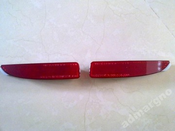 Mazda 2 3 5 reflector rear bumper back new!!!, фото