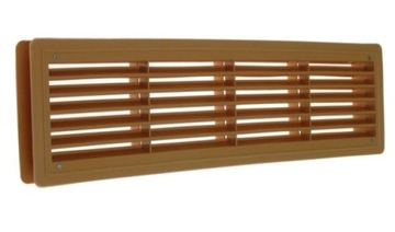 Lattice ventilation door for doors toilet beige, фото