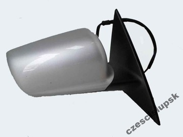 Mirror right audi a6 c6 la7w 5 contacts, фото
