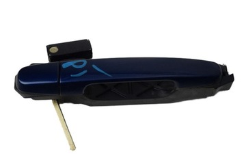 Handle right rear back dark blue toyota corolla verso 01 - 04, фото