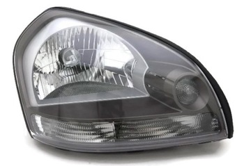 Hyundai tucson 04-08 headlight electric right depo^, фото