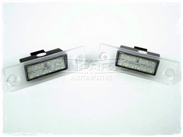 Підсвітка led підсвідка номерного знака audi a4 b5 седан 1994-2001, фото