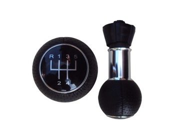 Handle gear shifting audi a3 8p 03 - 12 skin 5-step, фото