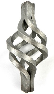 Elements forged basket (bracket) onion bump 12x12 02.080, фото