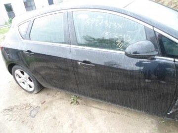 Opel astra j 4 door cover chrome upper, фото