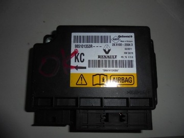 Renault megane 3 coupe sensor air bag 985101353r, фото