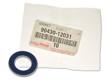 Toyota yaris 05-11 gasket crust drain oil, фото