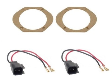 Spacers (spacers)+ adapters mounting speakers 165mm ford focus mondeo fiesta transi, фото