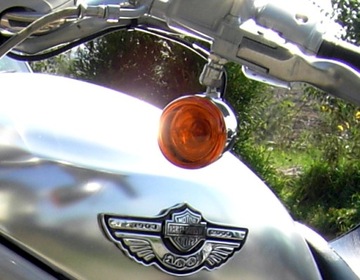 Harley davidson v-rod turn signal front europe, фото