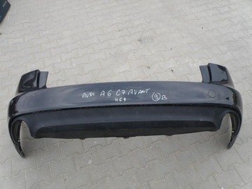 Audi a6 c7 4g9 komi station wagon rear bumper original, фото