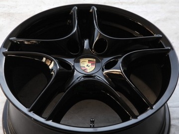 4× alloy wheel porsche original 7l5 8. 0" x 18" 5x130 et 57, фото