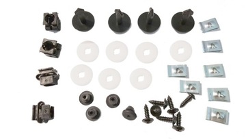Set fasteners protection under engine audi a6 c5 c6 new, фото