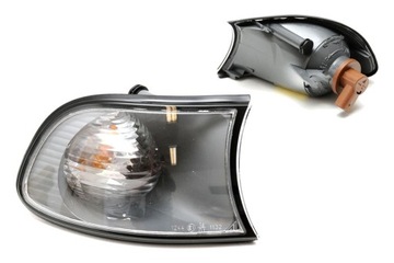 Magnetic marelli turn signal front bmw e46 compact white le, фото