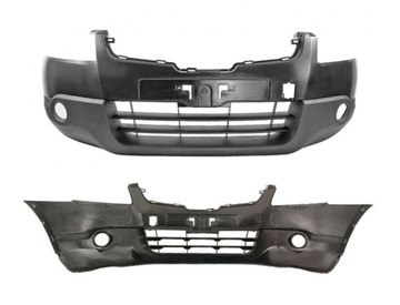 Bumper front nissan qashqai '07-'10, фото