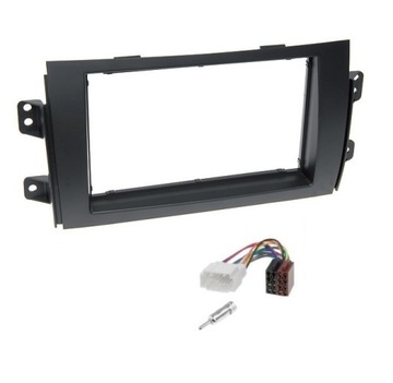 Рамка+ адаптер+ соединение iso для сборки магнитолы 2din fiat sedici suzuki sx4, фото