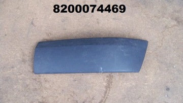 Renault clio 2 restyling overlay left front bumper, фото
