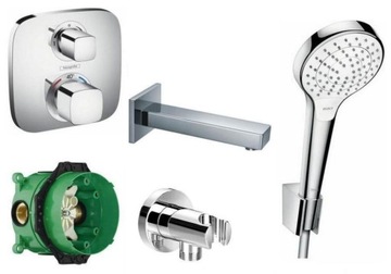Hansgrohe set with a thermostat to baths, фото