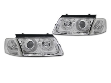 Рефлекторы фонаря кольца vw passat b5 96-00 fk хром, фото