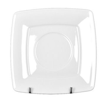 Saucer victoria 17cm white fondant under stock pot, фото
