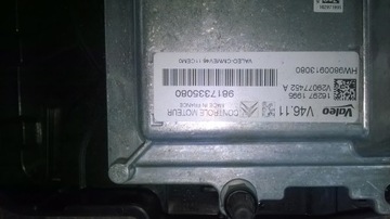 Компьютер двигателя citroen c3 3 9817335080, фото