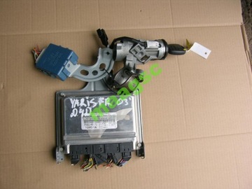 Toyota yaris 1 d4d -05 ignition lock computer control unit, фото
